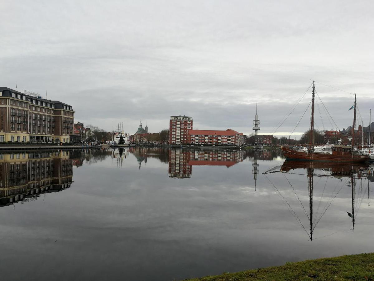 Rb City Apartments Emden Am Wall 2 Buitenkant foto